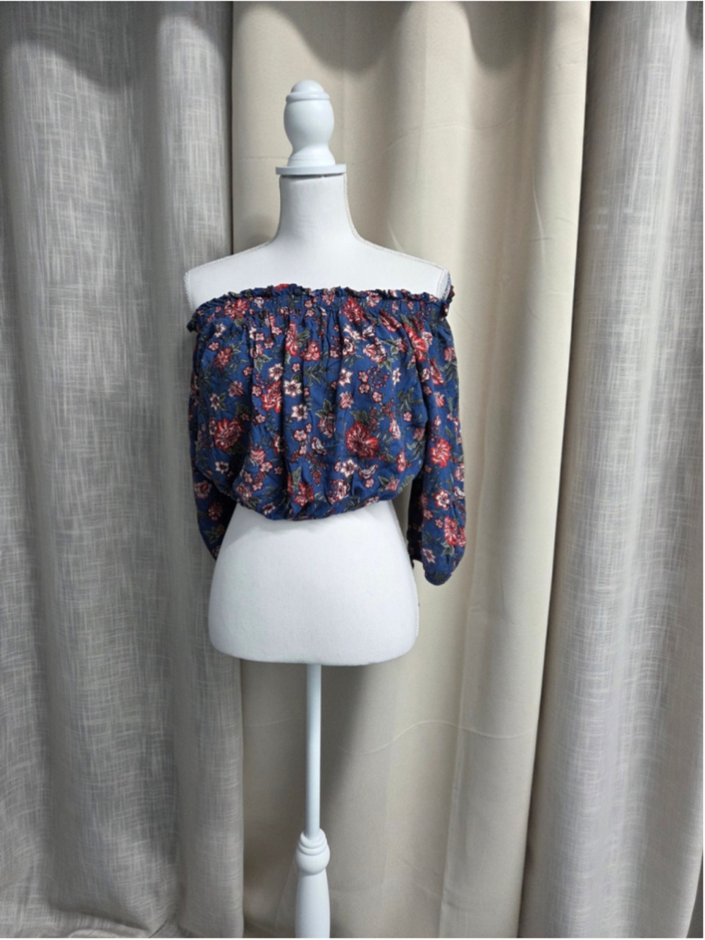 Live To Be Spoiled Crop Top Romantic Coquette Whimsical Boho Size XXL